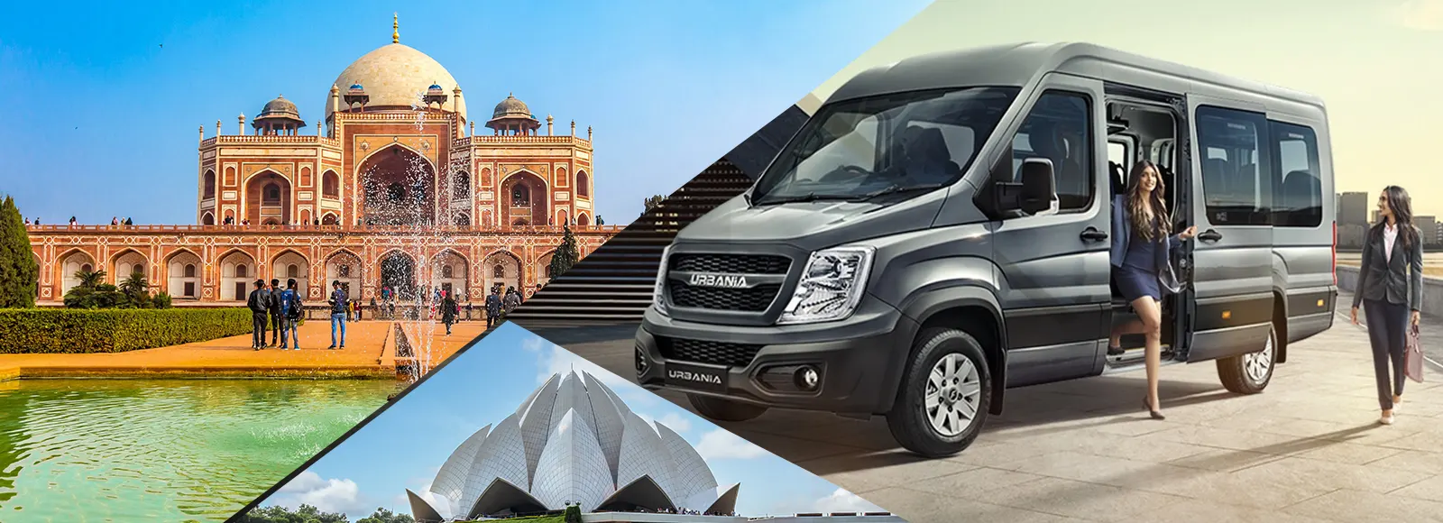 Force Urbania Van on Rent in Delhi