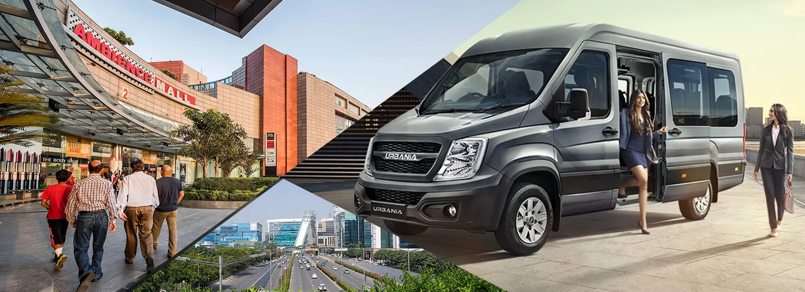 Force Urbania Van on Rent in Gurgaon